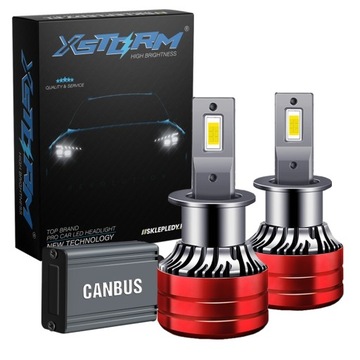 ŻARÓWKI LED H3 XSTORM 120W 22000LM MOCNE CANBUS