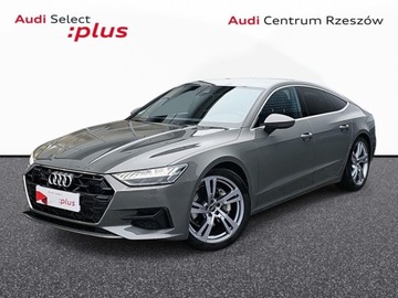 Audi A7 C8 Sportback Facelifting 2.0 45 TFSI 265KM 2024 Audi A7 Sportback Kamery 360, wentylacja foteli, matrixy, aktywny tempomat