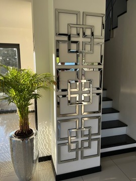 Зеркальная панель Украшение стены гламур 60x60