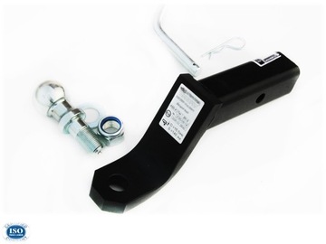 ШАРИКОВЫЙ АДАПТЕР БУКСИРОВОЧНОГО КРЮКА США 50x50 мм, 2 дюйма (-34 мм)