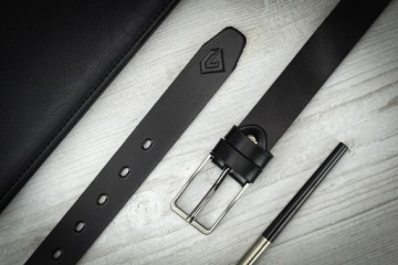 НАТУРАЛЬНАЯ КОЖА Мужской брючный ремень LONG 150 см