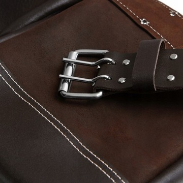 Кожаный ремень для монтажных инструментов с 12 карманами TUCANO