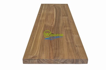 Parapet lite drewno akacji 153 x 33 x 3,6 cm