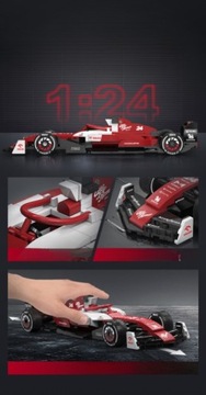KLOCKI CADA ALFA ROMEO C42 ORLEN F1 BOLID FORMULA 271 EL CZERWONE