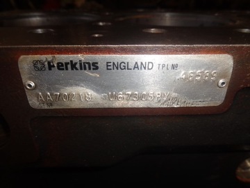 Коленвал двигателя PERKINS 1004-4 AA - детали