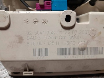 AUDI A5 ГОЛОВНОЙ ФОНАР ЧЕРНЫЙ 8T0947135H