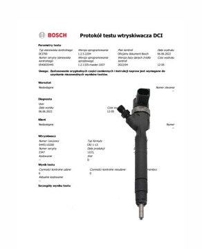 Wtryski KOMPLET Bosch 0445110200 MERCEDES
