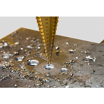 НАБОР СТУПЕНЧЕСКИХ СВЕРЛ ПО МЕТАЛЛУ 4-32 ММ