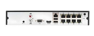 Rejestrator IP 8x PoE NVR-8CH-5MP/8P na 8 kamer 8MPx Aplikacja HiLook App
