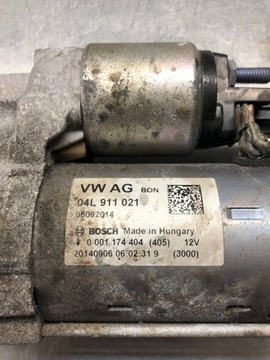 A4 B8 A5 A6 STARTÉR 2.0 TDI 04L911021