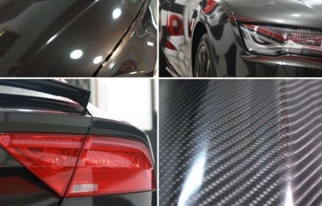 Карбоновая фольга CARBON 5D глянцевая автомобильная пленка