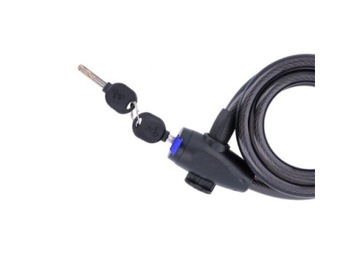 ВЕЛОСИПЕДНЫЙ ТРОСОВОЙ ЗАМОК ВЕЛОСИПЕДНЫЙ ЗАМОК КЛЮЧ БЕЗОПАСНОСТЬ