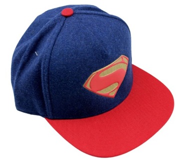 Czapka z daszkiem męska młodzieżowa SUPERMAN DC Comisc 55-60 SNAPBACK Logo