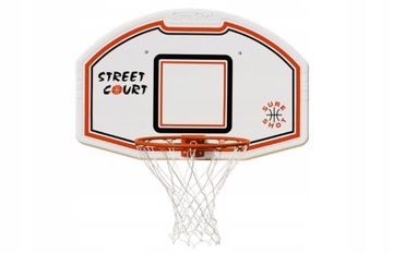 TABLICA DO KOSZYKÓWKI+OBRĘCZ+UCHWYT ŚCIENNY +PIŁKA