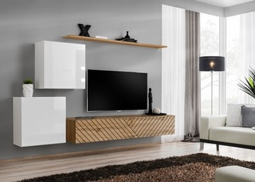 MEBLOŚCIANKA SWITCH V LAMEL WWTL MAT I POŁYSK PVC