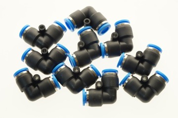 Штекерный разъем, колено, разъем IQSL8, 8 мм