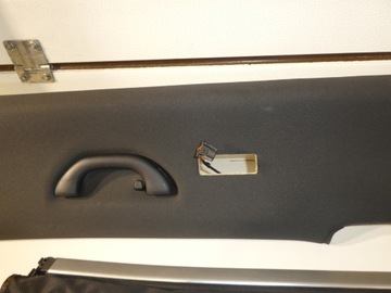 ОТДЕЛКА ПОТОЛКА PANORAMA VW TIGUAN 5N0 ЛИФТ РУЛЕНАЯ ШТОРА, ЧЕРНЫЙ ПЛАСТИКОВЫЙ КОМПЛЕКТ