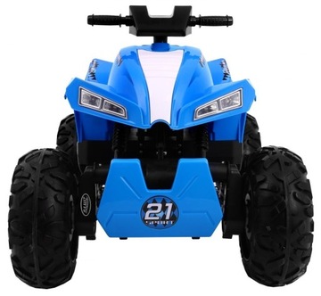 Quad na akumulator Sport Run dla dzieci Niebieski + Napęd 4x4 + LED MP3