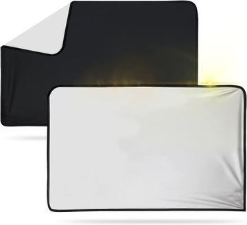 OSŁONA MATA MAGNETYCZNA PRZECIWSŁONECZNA DO SAMOCHODU NA TYLNE SZYBY ZESTAW