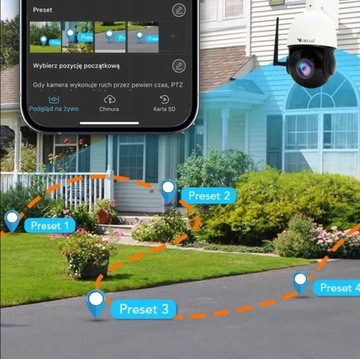 Orllo Z18 SIM -камера Внешняя+Панель+64 ГБ карта+источник питания