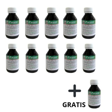 Krople bezalkoholowe PARAZYT ZESTAW 10+1 Herbarium