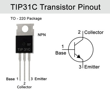 TRANZYSTOR TIP31C NPN 3A 140V TO220
