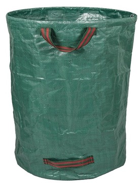 KOSZ OGRODOWY NA LIŚCIE MOCNY SKŁADANY TORBA 270L