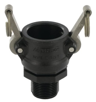 Gniazdo Camlock typ B PP Arag, gwint zew. 3/4 18103B
