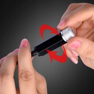 СВЕТОДИОДНАЯ АВТОМОБИЛЬНАЯ ЛАМПА МИНИ-ГАЛАКТИЧЕСКИЙ ПРОЕКТОР USB
