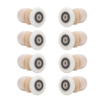 8X ROLEK NA MIMOŚRODZIE MIMOŚRODOWYCH DO KABINY ROLKI ROLKA ZESTAW 25MM