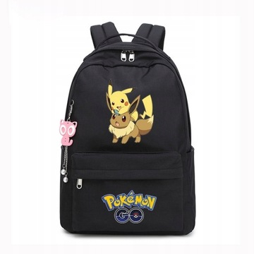 Pokemony PLECAK MŁODZIEŻOWY SZKOLNY DUŻY TORNISTER