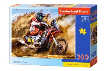 Puzzle 300 el. Motocykl Castorland