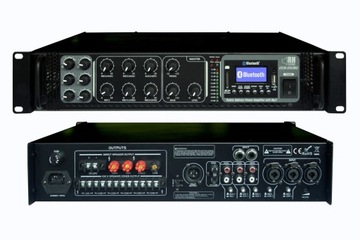Wzmacniacz 100V 6 stref 250W usb mp3 Bluetooth