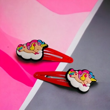 Заколки для волос Единорог детские