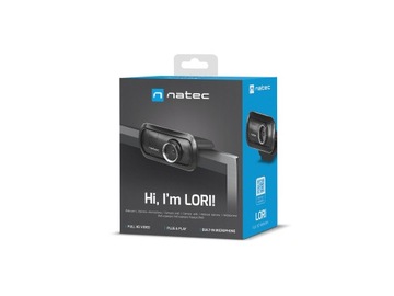 ВЕБ-КАМЕРА NATEC LORI FULL HD, МИКРОФОН