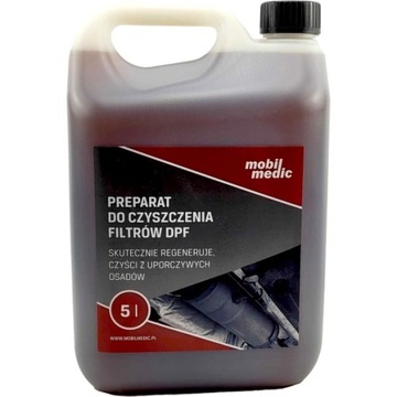 MOBIL MEDIC DPF СРЕДСТВО ДЛЯ ОЧИСТКИ ФИЛЬТРА 5л