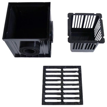 Studnia rewizyjna z kratą żeliwną do 1,5T