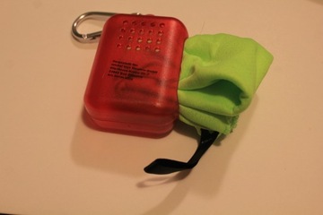 ТУРИСТИЧЕСКОЕ ПОЛОТЕНЦЕ - ТКАНЬ - ЧЕХОЛ С ШАКЕЛЕМ