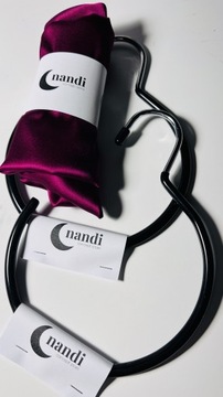 Шелковая шапка для волос Plopping OMO Фуксия