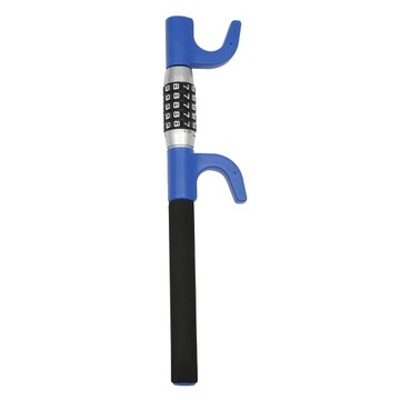 СИНИЙ УНИВЕРСАЛЬНЫЙ ЗАМОК РУЛЕВОГО КОЛЕСА С КОДОМ