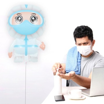 Поздравления Медсестре Воздушные шары 3 шт.