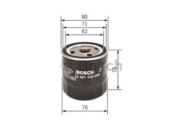BOSCH 0 451 103 354 FILTR OLEJE