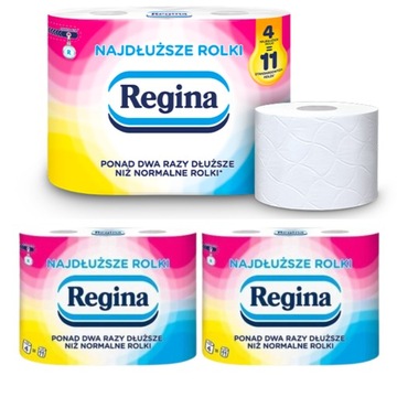 Papier toaletowy Regina Najdłuższe Rolki 2 warstwy