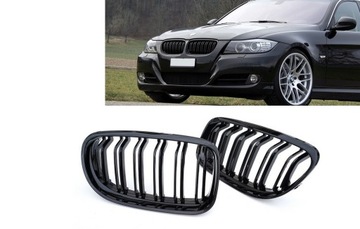 BMW E90 E91 lift NERKI GRILL KRATKI M3 LOOK POŁYSK