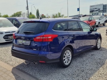 Ford Focus III Kombi Facelifting 1.5 EcoBoost 150KM 2017 Ford Focus 1.5 EcoBoost 150Ps Navi Alu Ledy Sliczny Gwarancja 1.5 Benzyna, zdjęcie 39