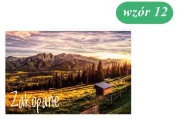 Холодильник магнит Zakopane узоры сувенир