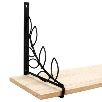 Półka kuchenna na ścianę wisząca metal 38x13x16