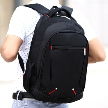 Plecak męski Męski laptop Komputer biznesowy Plecak Plecak Nastoletnie 580g