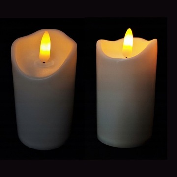 БЕЛАЯ СВЕТОДИОДНАЯ вставка ЭЛЕКТРОФАКЕЛ 14 дней В УПАКОВКЕ 8 шт. Для МАТЫ, ПАПА, БАБУШКИ