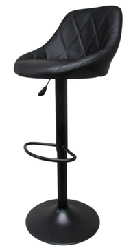 Табурет D3B, барный стул, вращающееся кресло, экокожа, регулируемая высота